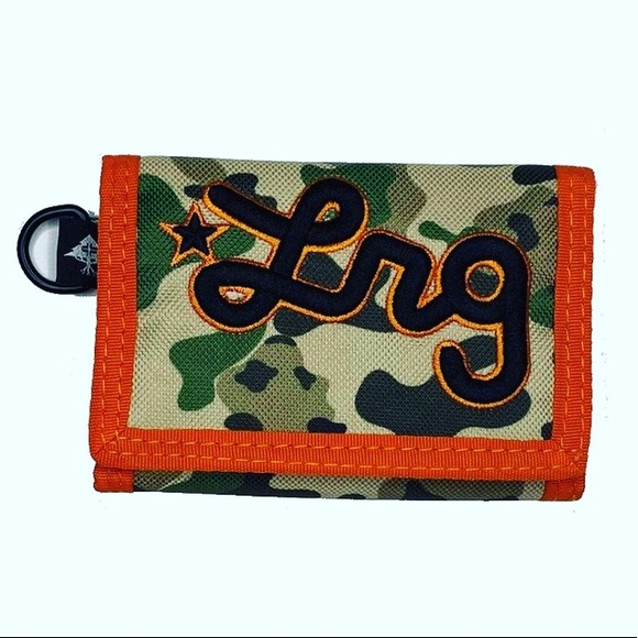 LRG Trifold Camo Velcro Wallet - Picture 1 of 1